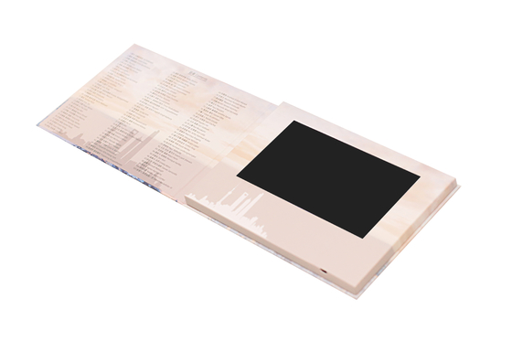 Carte vidéo numérique de brochure Festival Carte d'écran LCD Colorée 256MB Mémoire
