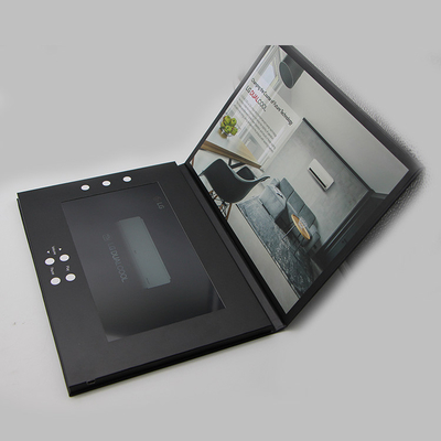Annonçant le dossier visuel Digital de livret d'invitation de joueur carte postale visuelle de Videocard d'écran d'affichage à cristaux liquides de 7 pouces